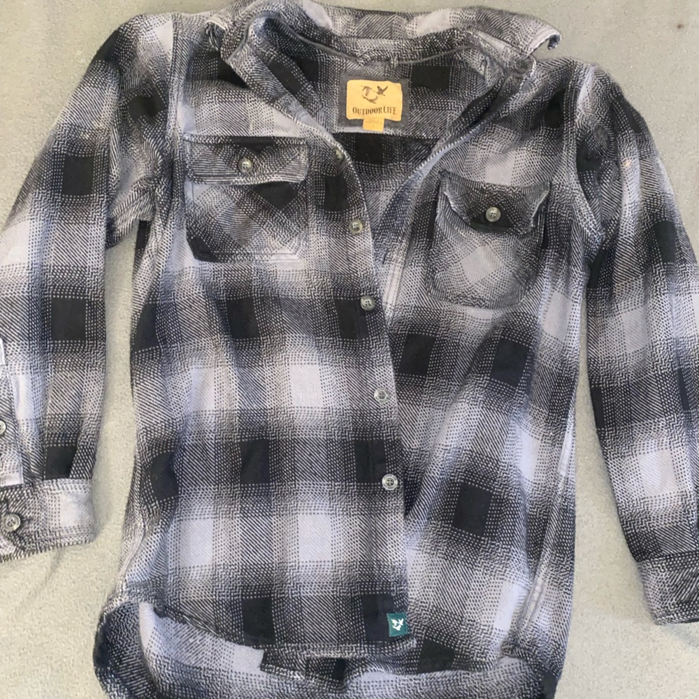 OUTDOOR LIFE mens flannel